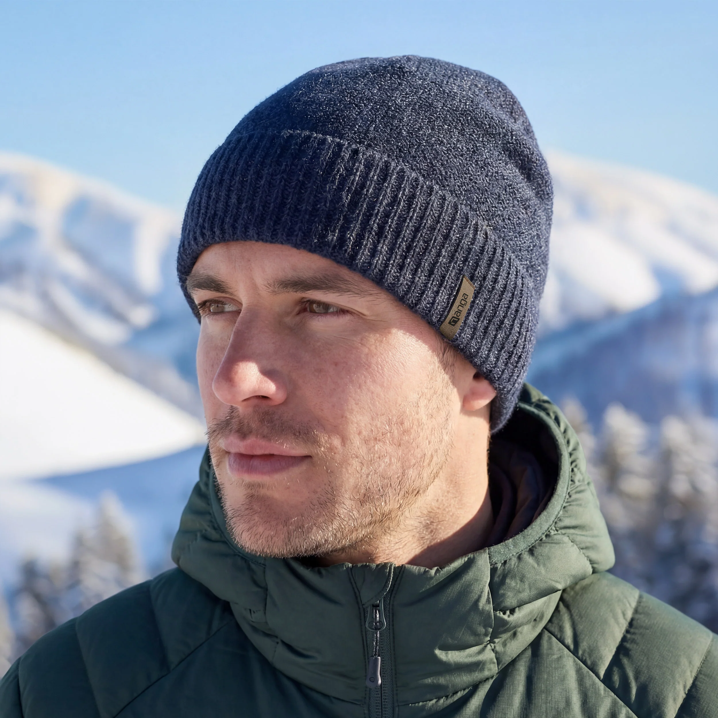 Beanie Drautal dunkelblau - Image 3