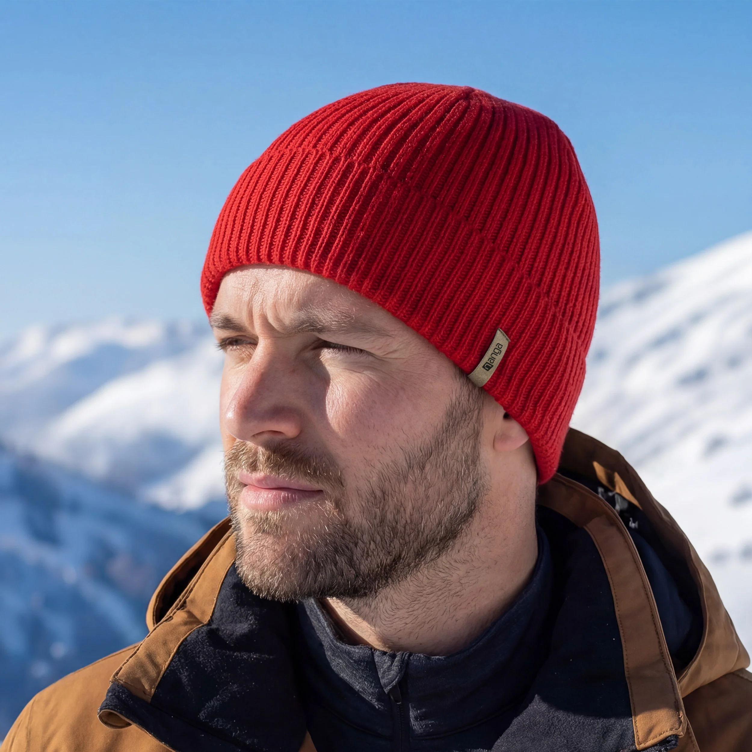 Beanie Drautal in rot - Image 3
