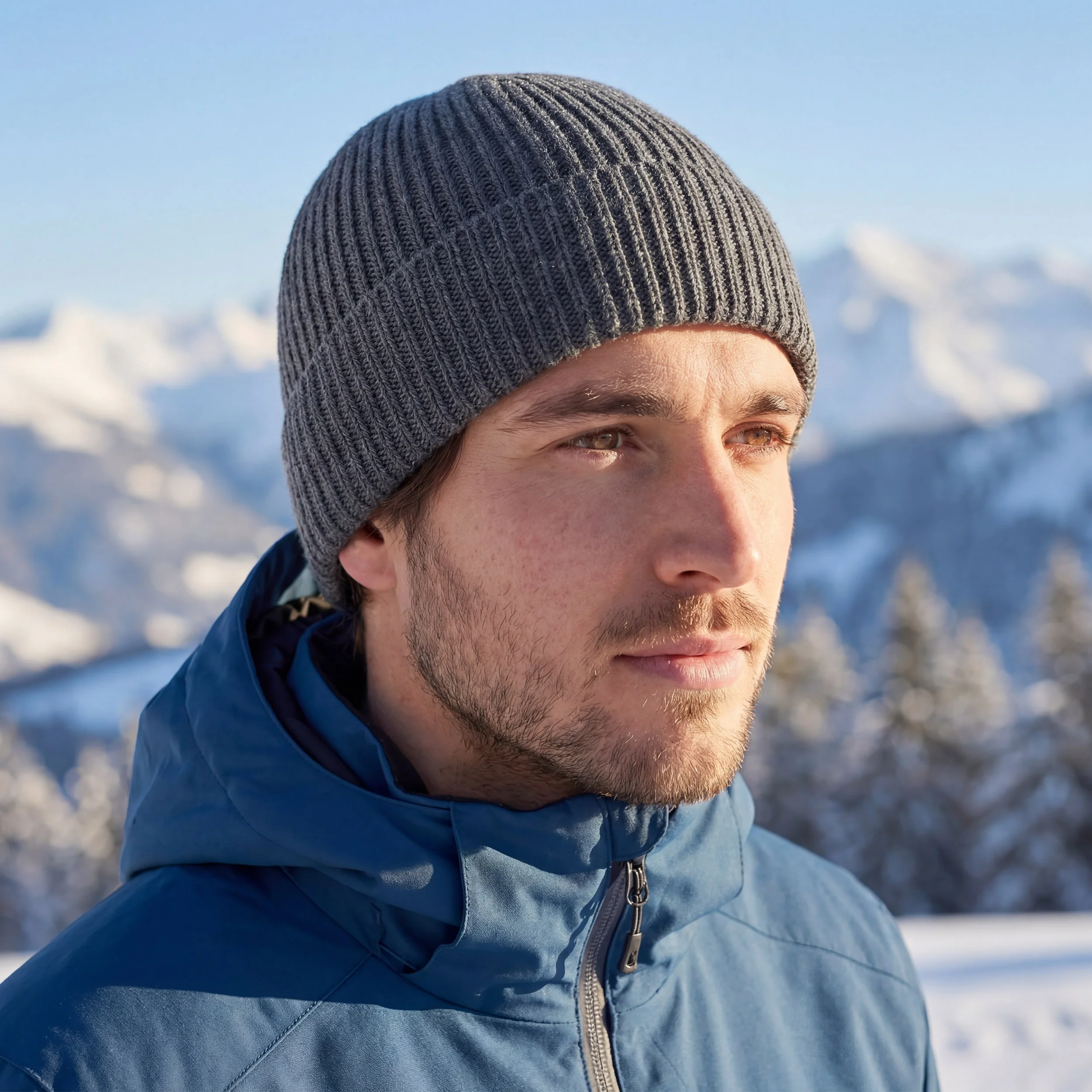 Beanie Lechtal in schiefer - Image 3