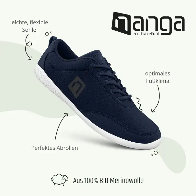 MERINO Eco Barefoot Men - Schwarz - Image 3