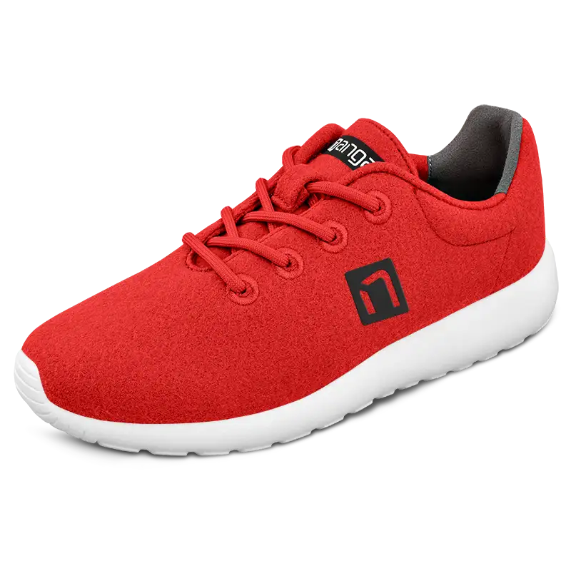 MERINO Sneaker Men - Rot - Image 4