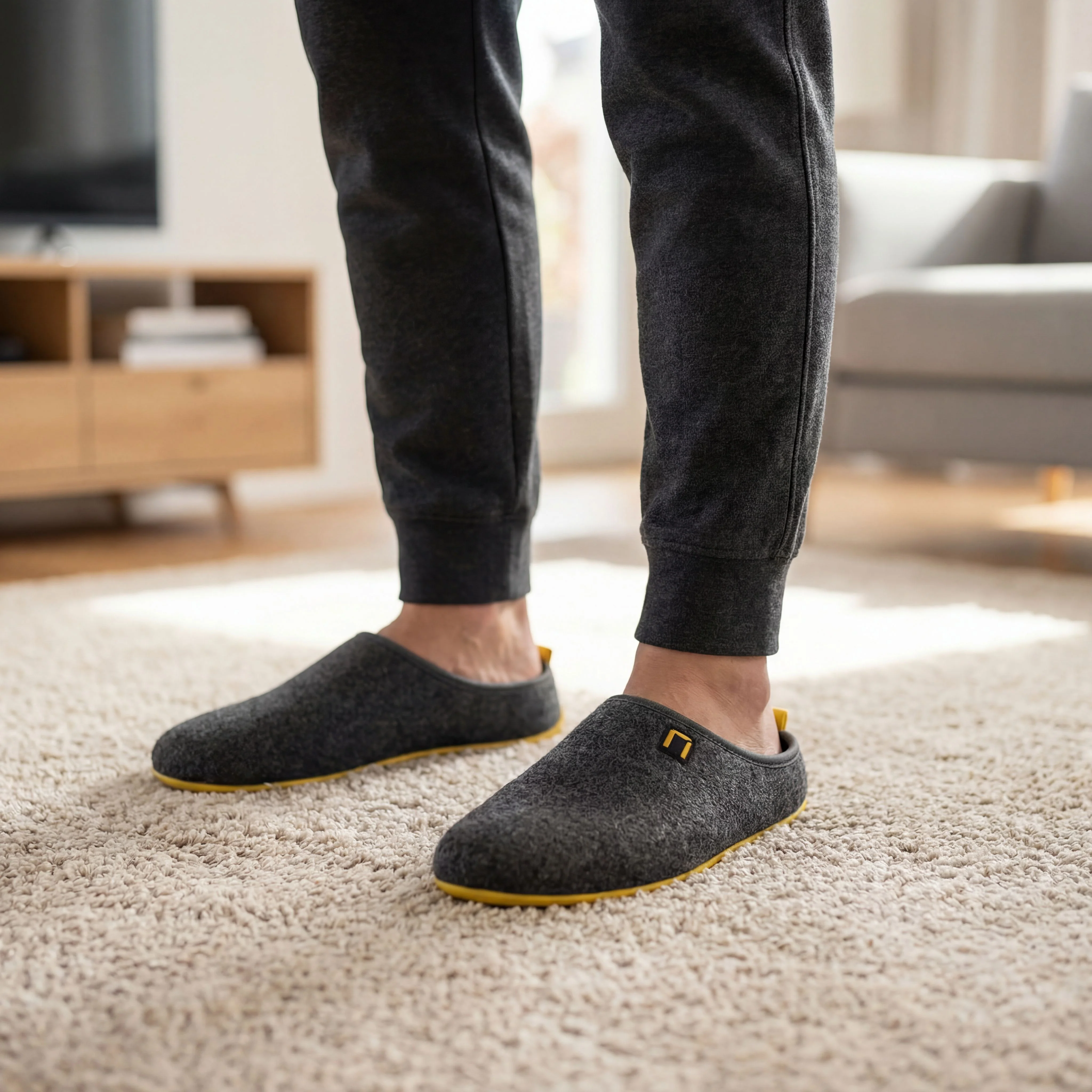 Wool Slipper gelb promo 25 - Image 3