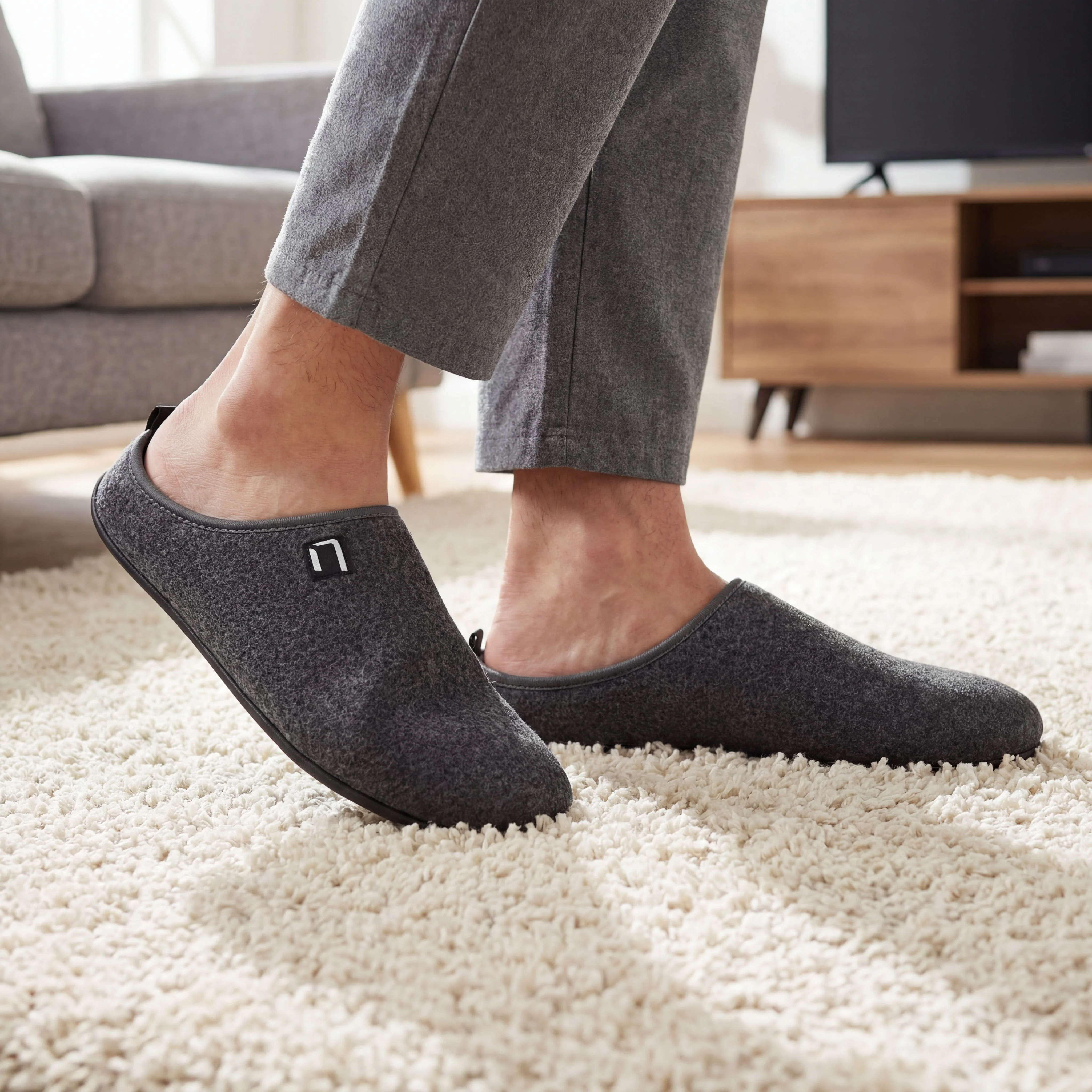 Wool Slipper grau promo 25 - Image 3